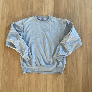 Light blue brandy Melville crewneck sweater